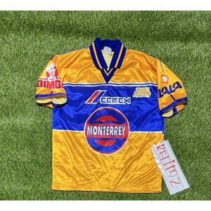 VTg Tigres UANL Monterrey Home M Soccer Jersey Mexico 501